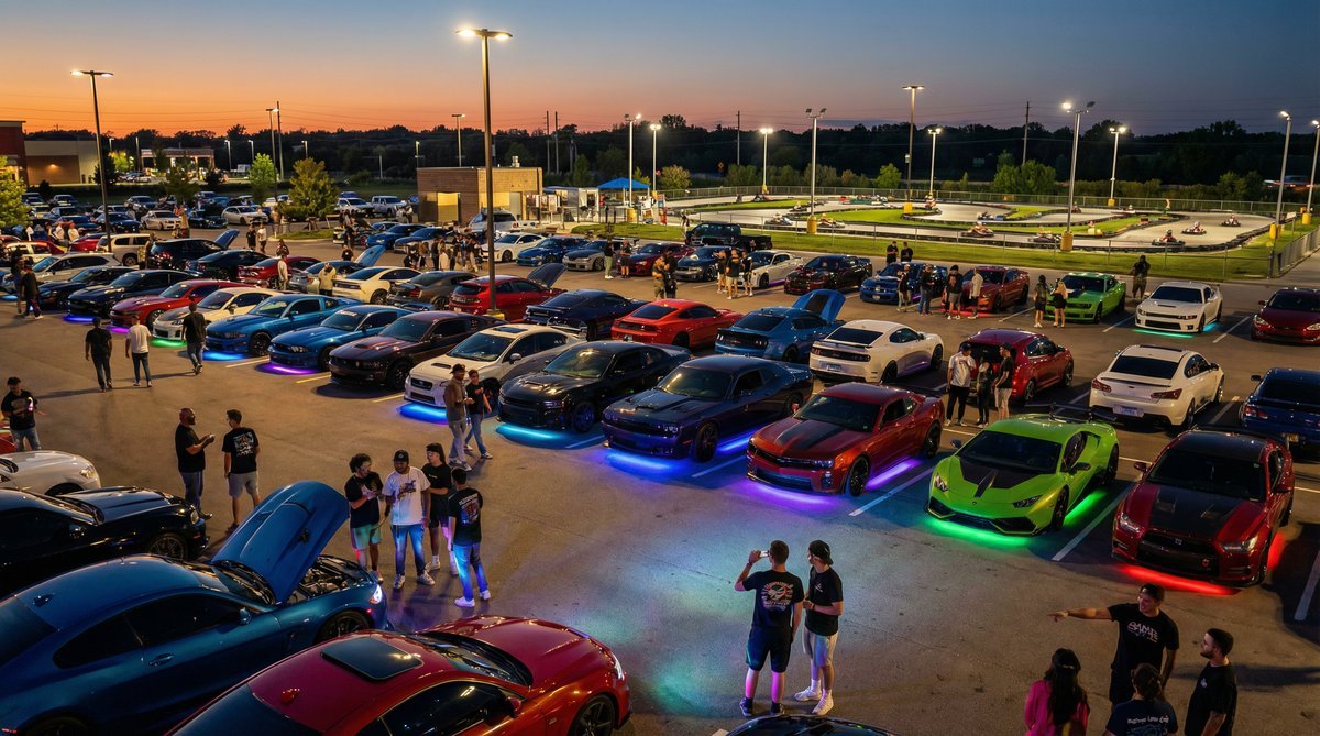 极乐禁地汽车聚会视频